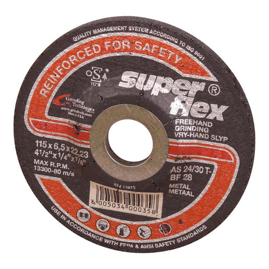 115mm STEEL GRINDING DISCS