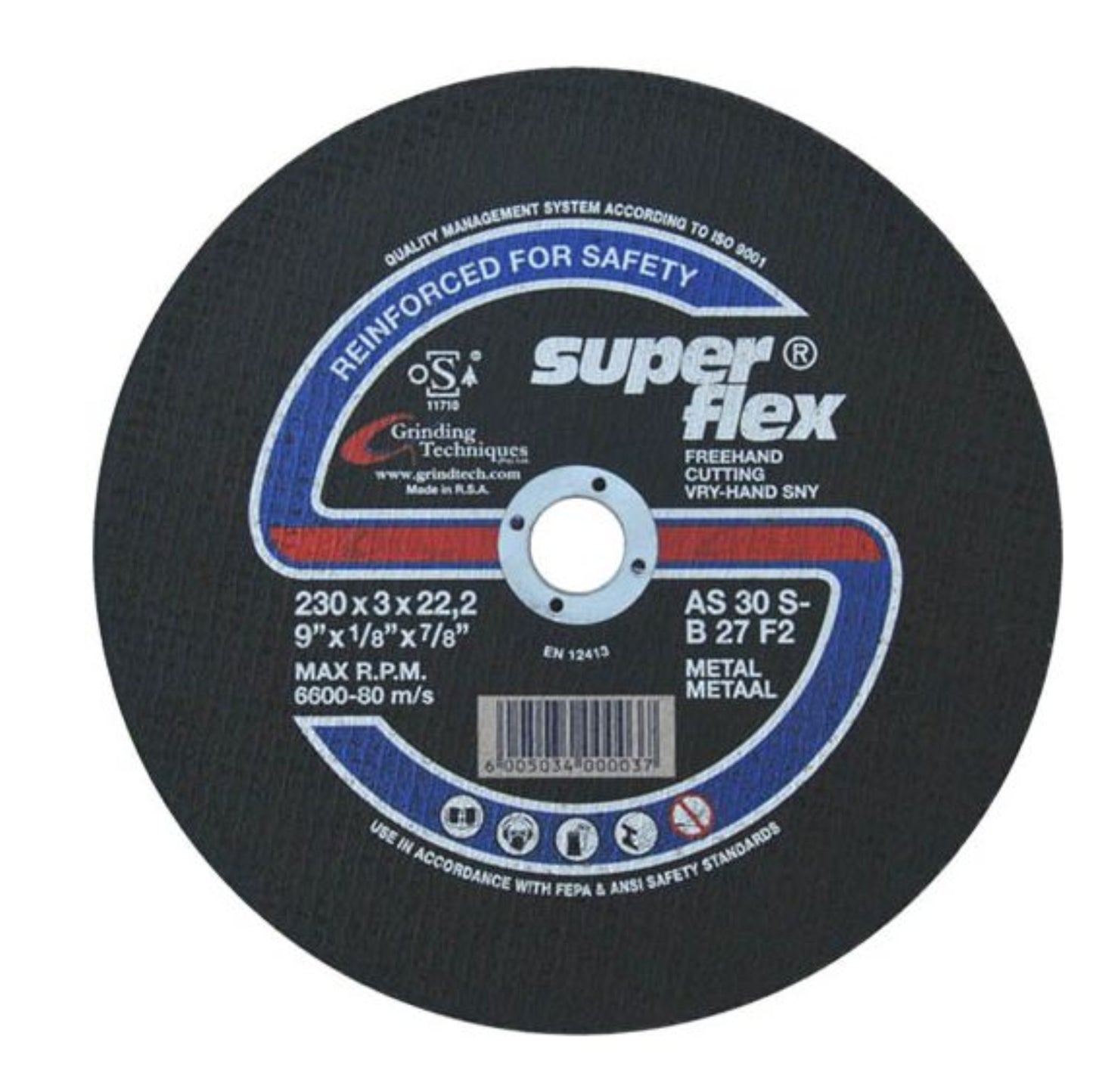 230mm Steel Cutting Discs