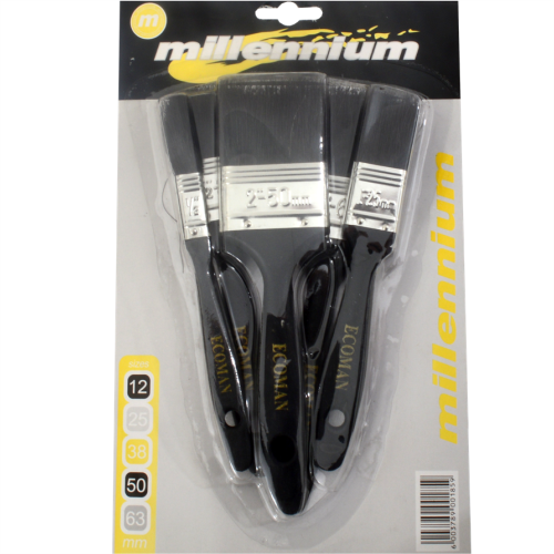 5 PIECE ECOMAN P/BRUSH PACK