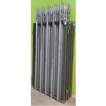 2000x1000mm Palisade Pedestrain Gate 5 Pales