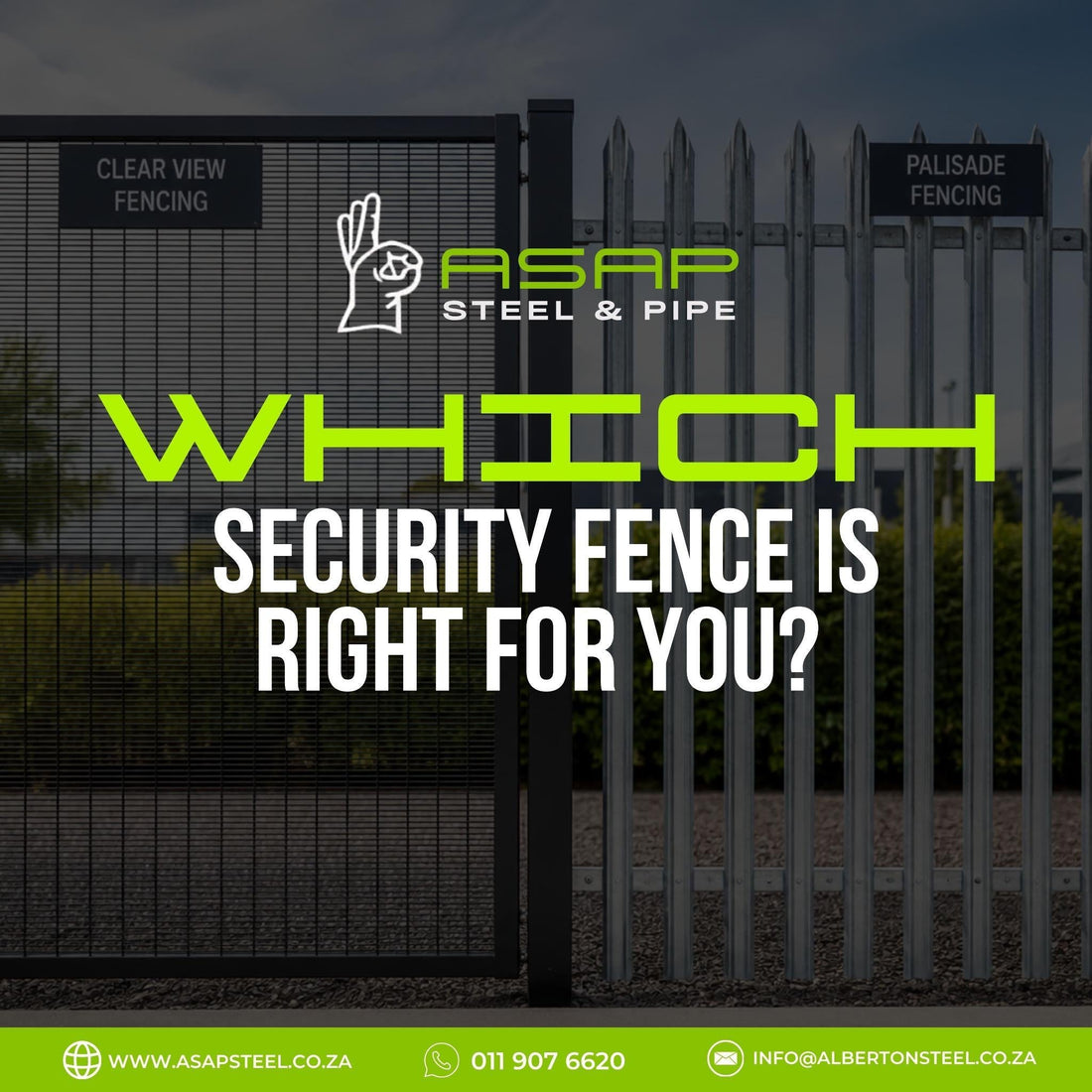 Which Security Fence is Right for You