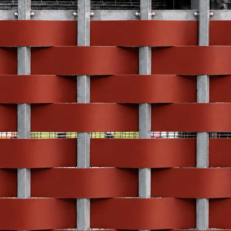 150 X 0.25 MM BRICK RED WEAVING STRIP 50 M