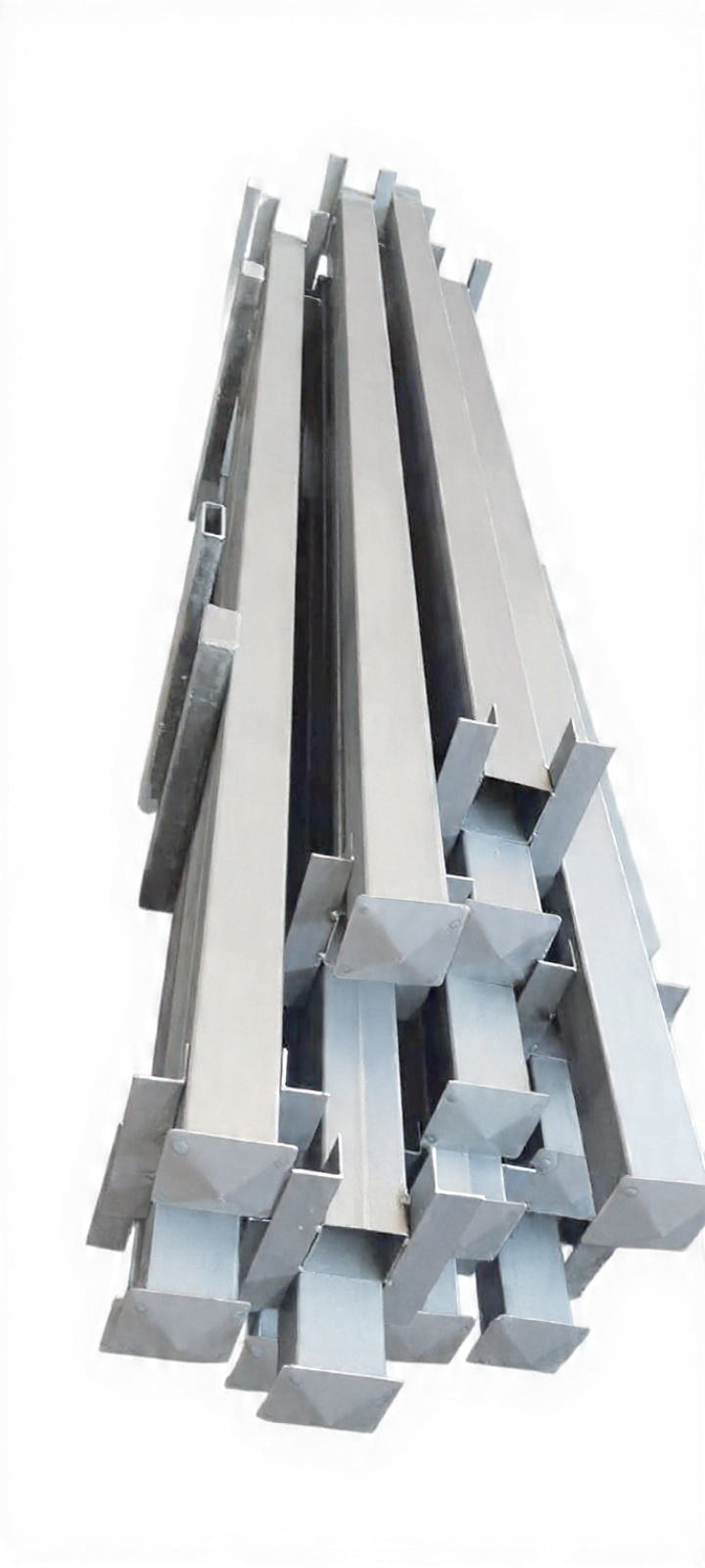 2.4m Palisade Post Complete – asapsteel