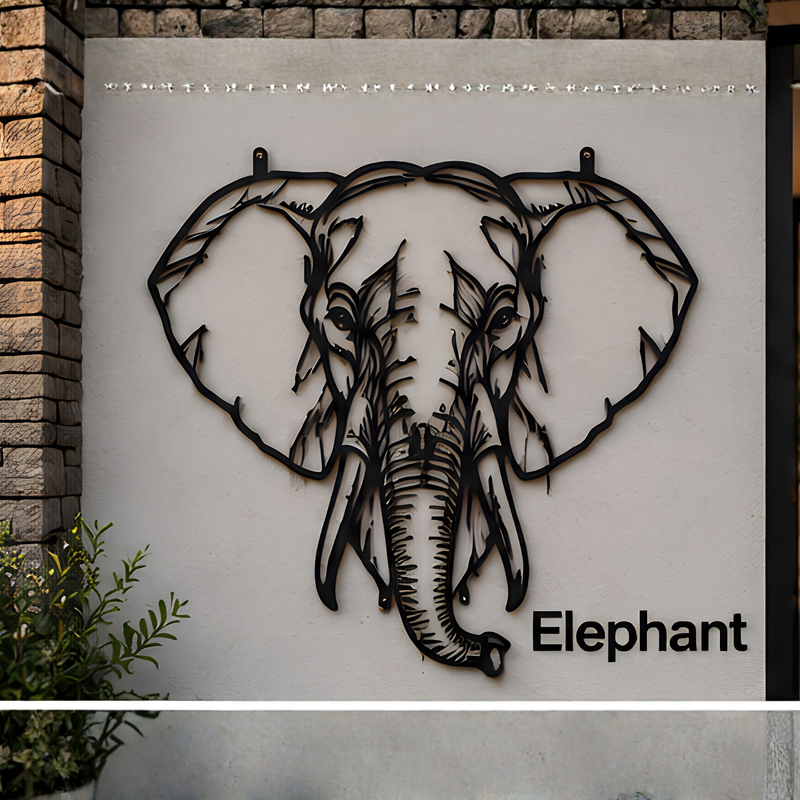 ELEPHANT 1199.04X1163.45X2MM LASER