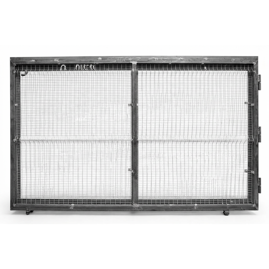 4mx2m Clearview Fencing Gate+Wheelkit+Guide Roller
