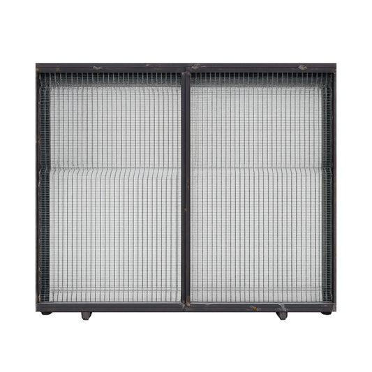 4mx2m Clearview Fencing Gate+Wheelkit+Guide Roller