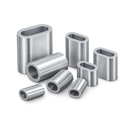 Ferrules 10mm Aluminium (100pack)