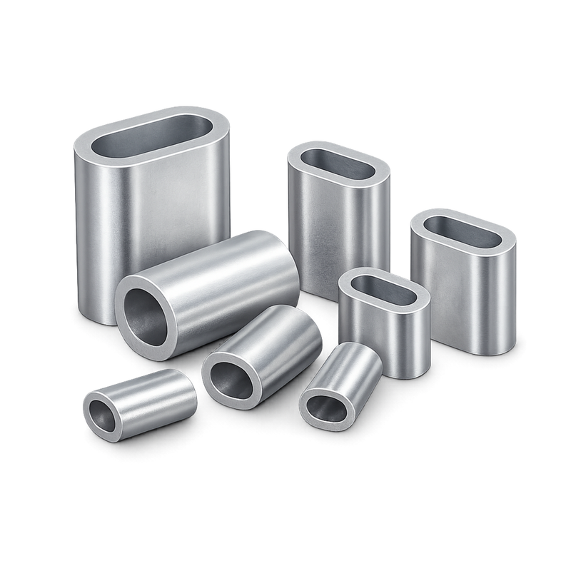 Ferrules 10mm Aluminium (100pack)