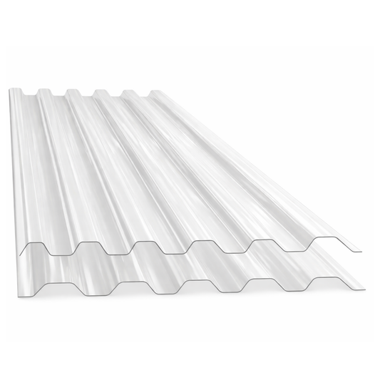 1mm Polycarb Roof Sheets 2.4m Clear