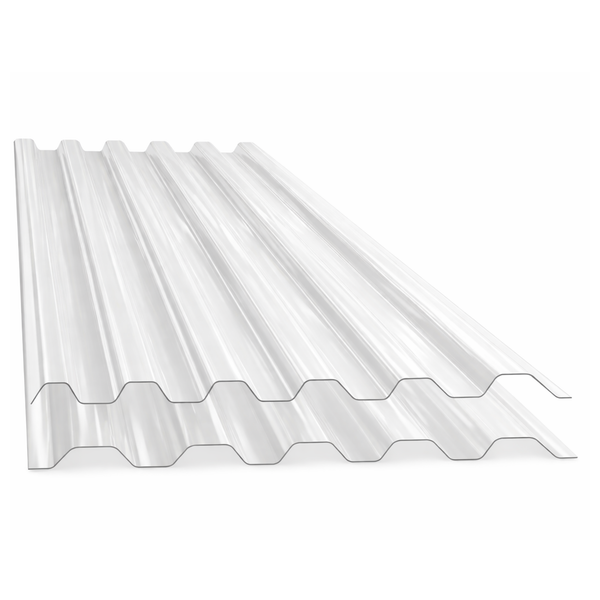1mm POLYCARB ROOF SHEETS 3m CLEAR – asapsteel