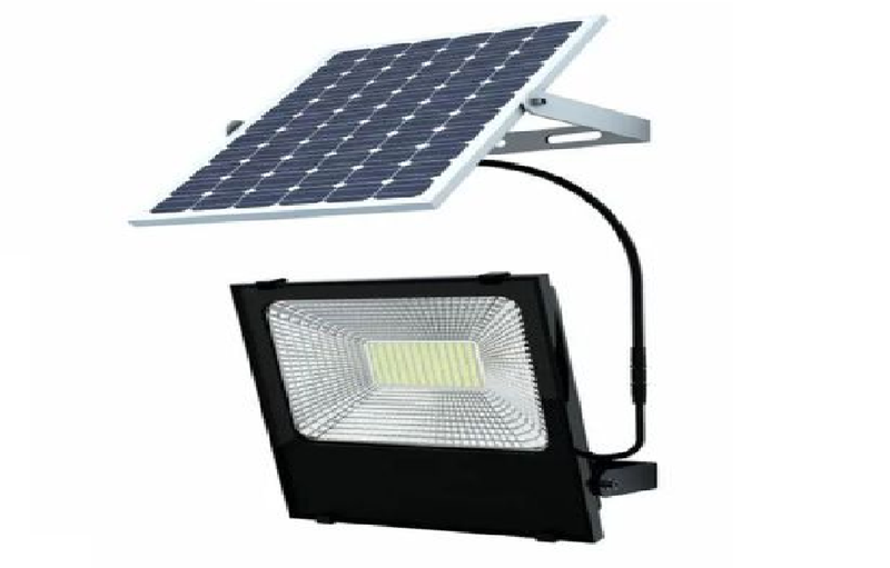 SOLAR FLOODLIGHT AND PANEL 30W