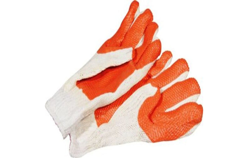 Orange Crayfish Rubber Coated Gloves (GLC0013)
