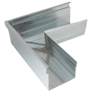 GUTTER ANGLE SQUARE EXTERNAL100x75x0.4mm