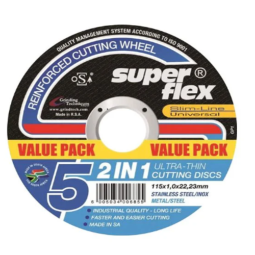 5 IN 1 SLIM LINE CUTTING DISCS