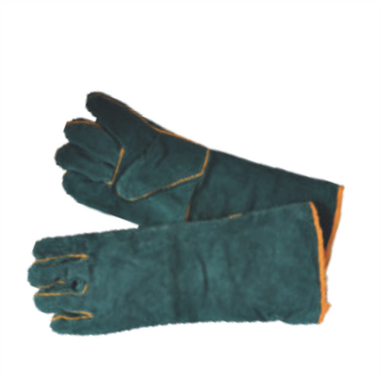 MINI PACK - GREEN PADDED GLOVE 200mm