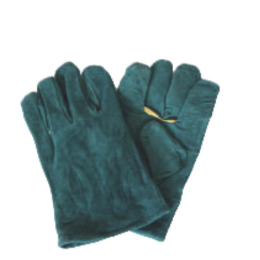 MINI PACK - GREEN PADDED GLOVE 50mm