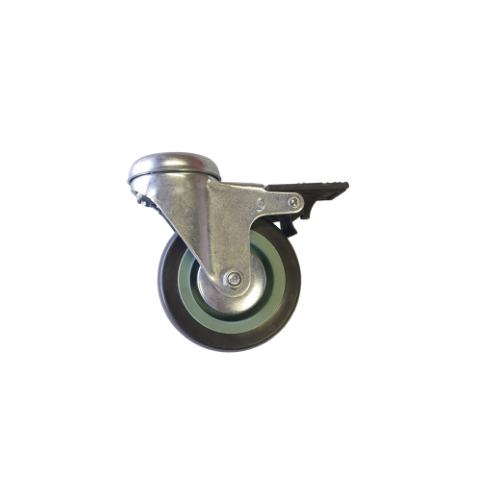 50mm Swivel Bolt Hole Castor with Brake